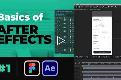 Basics of After Effects for Motion Design, UI Animation & Micro interaction - Tutorial for..