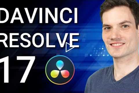 How to use DaVinci Resolve 17 - Tutorial for Beginners