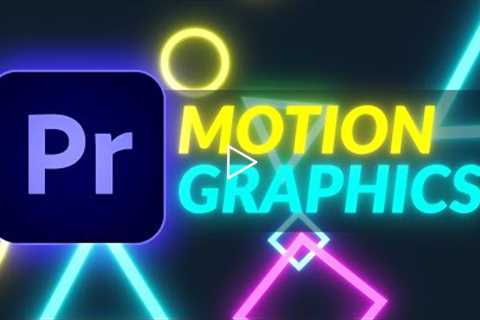 Motion Graphics Tutorial in Premiere Pro with Animation Builder