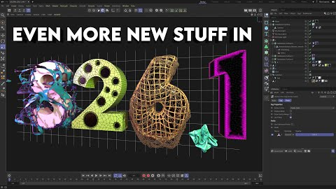 What Else is New in S26.1 of Cinema 4D