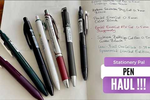 Stationery Pal Pen HAUL + Discount Code