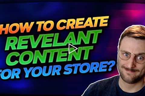 How to create relevant content for your e-commerce website