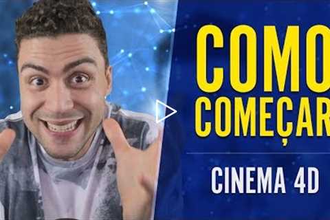 Como COMEÇAR no Cinema 4D - Tutorial Cinema 4D