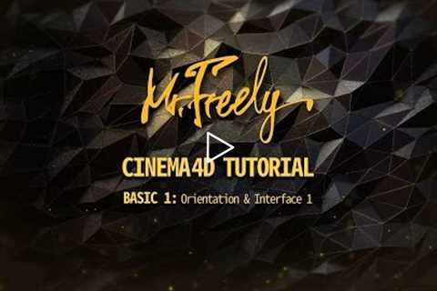 Cinema 4D tutorial_Basic1_Orientation&Interface1 (시네마4D 기초강좌_1강_소개 및 인터페이스1)