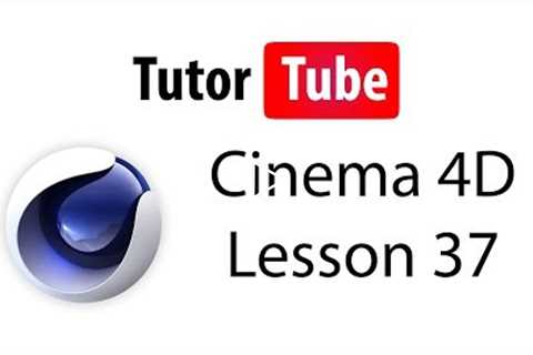 Cinema 4D Tutorial - Lesson 37 - Alpha Channel