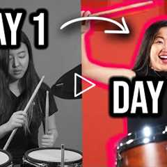 I Tried to Learn How to Play the Drums in 30 Days