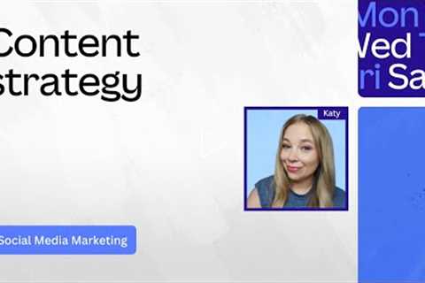 Creating a content strategy | How to successfully launch your brand on social media