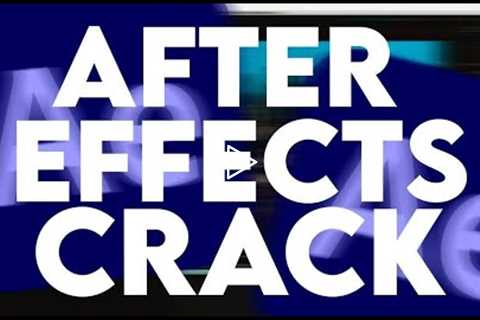 ADOBE AFTER EFFECTS CRACK | AFTER EFFECTS FREE DOWNLOAD | Cracked Full Version After Effects 2022