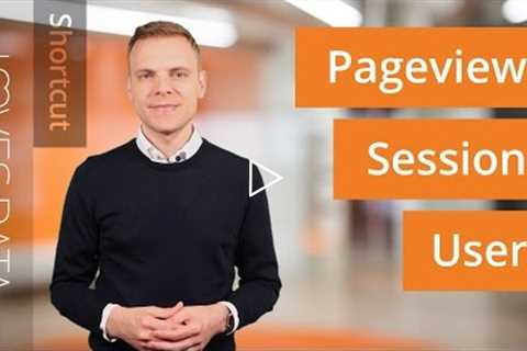 Shortcut // What are Pageviews, Sessions and Users?