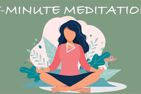 5-Minute Meditation You Can Do Anywhere