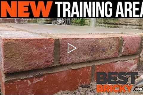 NEW TRAINING BASE for all bricklaying videos