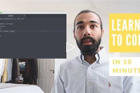 basics of CODING in 10 minutes