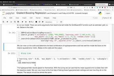 Gradient Boosting Regression with Python