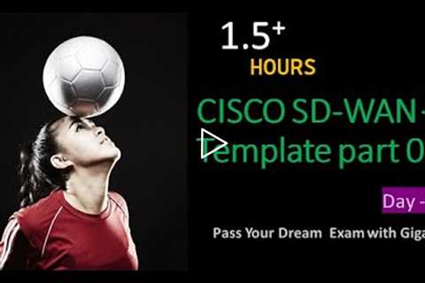 Day 09 - Cisco  SD-WAN Template Part 02