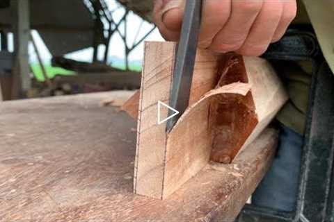 Amazing Woodworking Japanese Joinery Skills,  Simple But Very Useful Woodworking Link Station