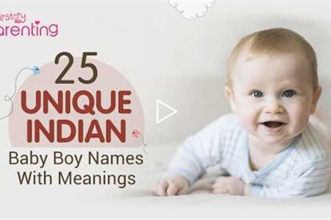 Indian Names for Baby Boy with Meanings