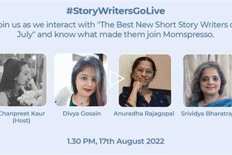 #StoryWritersGoLive