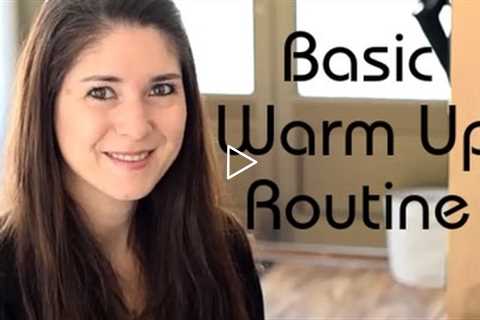 Freya's Singing Tips: Basic Vocal Warm up Routine (Exercises)