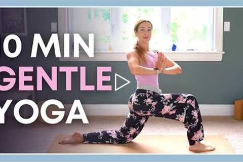 10 min Yoga for Beginners - Gentle & Simple Yoga Stretch