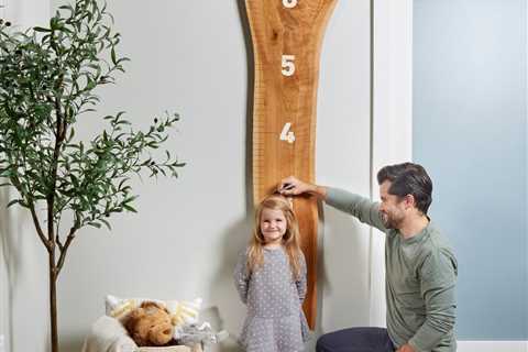 How to Create Custom Wood Inlays In a Children’s Growth Chart