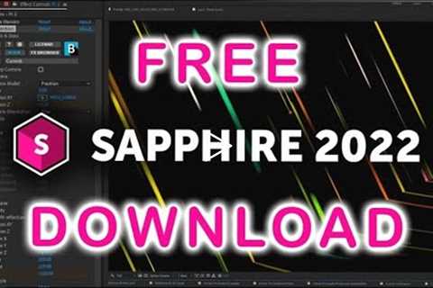 SAPPHIRE PLUGIN DOWNLOAD FREE | ALL EFFECTS  | CRACK SAPPHIRE | 2022!
