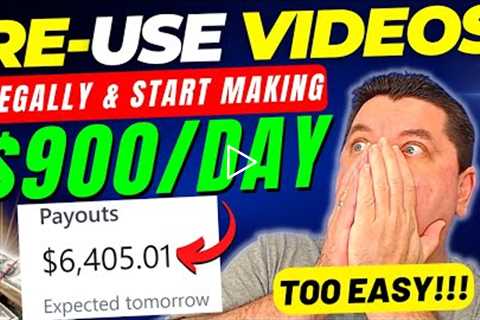 Re-USE These Videos & Make $930 A Day With Affiliate Marketing As A Beginner!