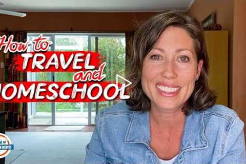 How To Travel and Homeschool - Online Curriculum Benefits With Monarch AOP | 197 Countries 3 Kids