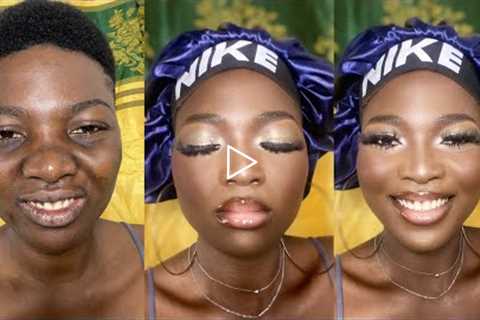 HOW  I🔥😱USED AFFORDABLE MAKEUP PRODUCTS🌈💕ON MYSELF #makeup#tutorial #subscribe#fyp#like #share