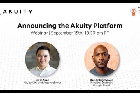 The Akuity Platform product launch webinar