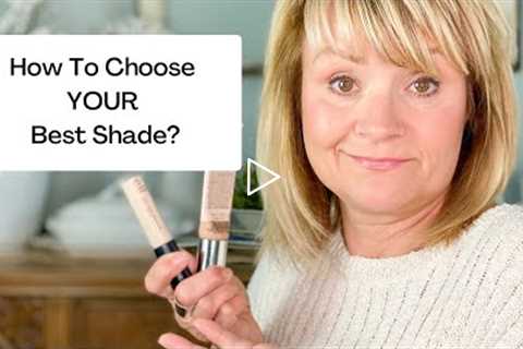 How To Choose The Best Foundation Shade - Mature Makeup Tutorial