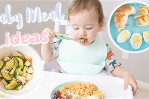 WHAT MY BABY EATS IN A DAY! BABY MEAL IDEAS FOR 1 YEAR OLD