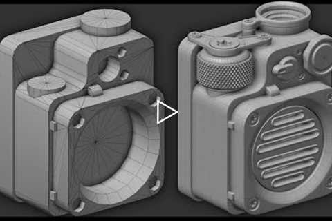 Boolean to SubD ready models | Cinema 4D Modeling Tutorial