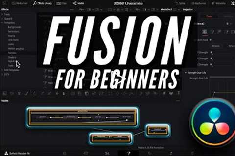 FUSION in DaVinci Resolve 16 | FUSION for Beginners