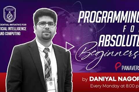 Programming for Absolute Beginners By Daniyal Nagori