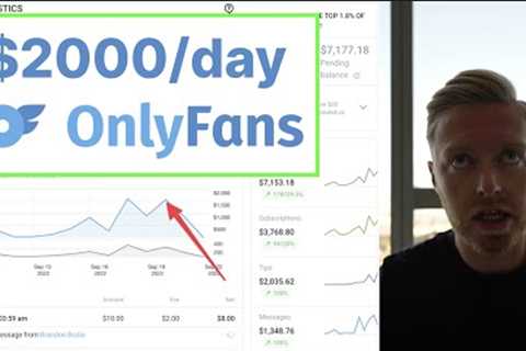 Growing an OnlyFans Model to $2,000/day OnlyFans Agency