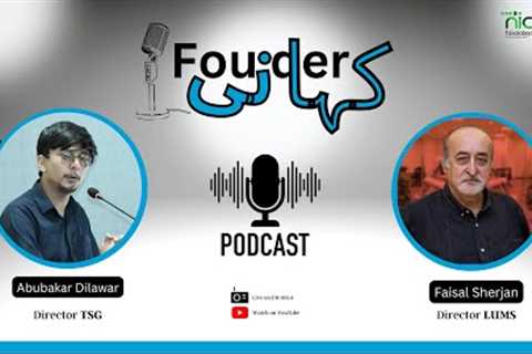 Founders Kahani EP1 with Faisal Sherjan BY Tech Student Guide | FM 100.4 | UAF