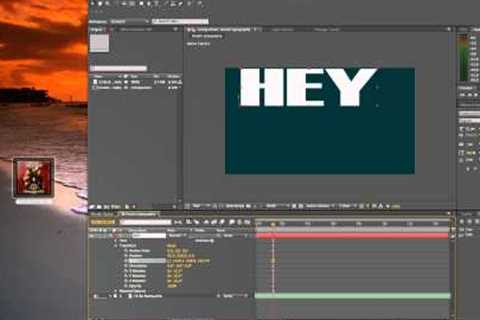 How to make Kinetic Typography in Adobe After Effects