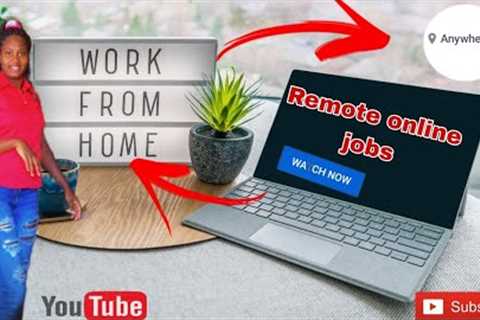 Make $ 300-400us with these online jobs| Work from home