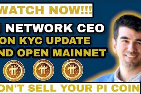 Pi Network Mainnet launch update from Dr. Nicolas Kokkalis, pi coin KYC latest update