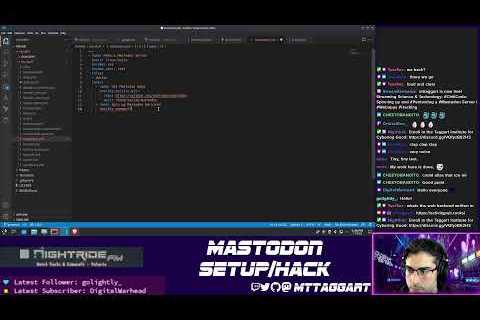 #ChillCode: Spinning up and #Pentesting a #Mastodon Server | #Webapps #Hacking