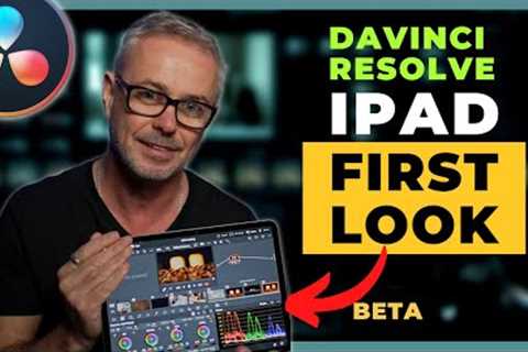 DaVinci Resolve For iPad IS HERE (Beta)  - REAL LOOK INSIDE