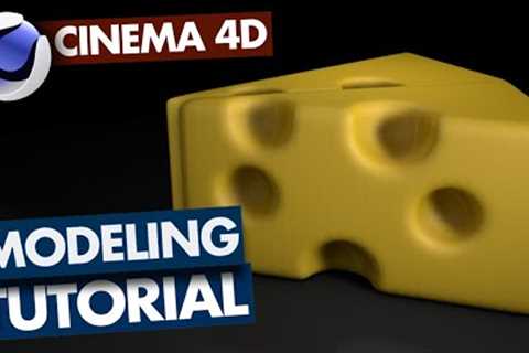 Cinema 4d Modeling Tutorial | Cheese Modeling | Cinema 4d Tutorials