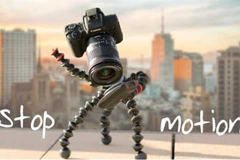 How To Create Stop Motion Animation Adobe Premiere Pro Tutorial ft. GorillaPod 3K PRO