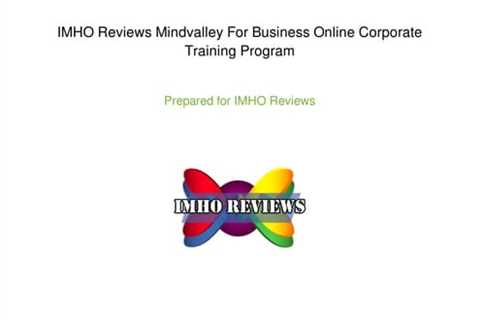 MIndvalley For Business Review Solution For Corporate Training