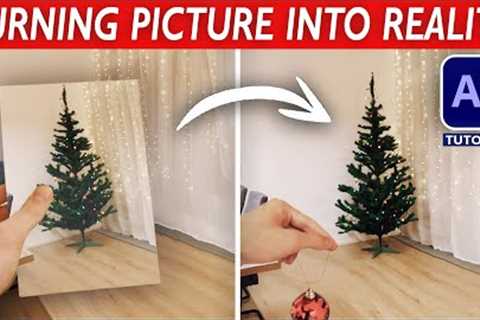 How to Turn PICTURE INTO REALITY! (Perspective Illusion) - After Effects VFX Tutorial