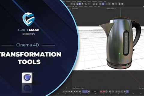 Grate Make Quick Tips | Transformation Tools in Cinema 4D | C4D For Beginners