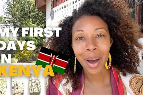 African American Woman''''s first days in Kenya!