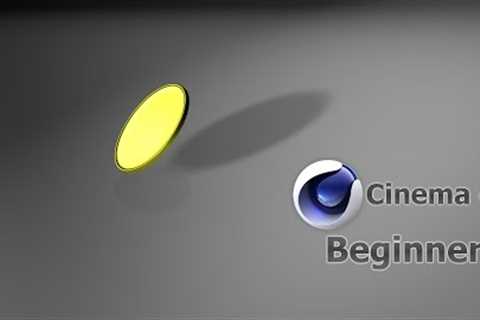 Cinema 4D Absolute Beginner''''s Tutorial: CoinDrop