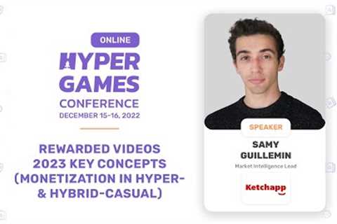 Rewarded Videos - 2023 Key Concepts (monetization in hyper- & hybrid-casual) by Samy Guillemin