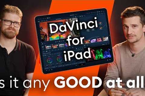 First Look at DaVinci Resolve on iPad